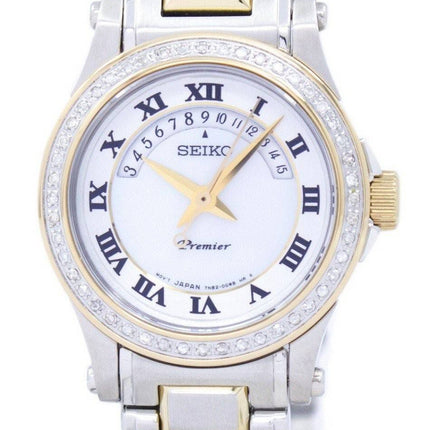 Seiko Premier Mesdames Diamond SXD774P1 SXD774 de 48 diamants