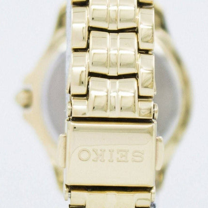 Seiko doré Diamond Black montre SXDB02P1 SXDB02P SXDB02 de 24 diamants