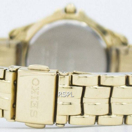 Seiko doré Diamond Black montre SXDB02P1 SXDB02P SXDB02 de 24 diamants