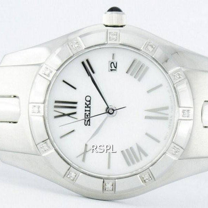 Montre Seiko Quartz diamant Accent SXDB53 SXDB53P1 SXDB53P féminin