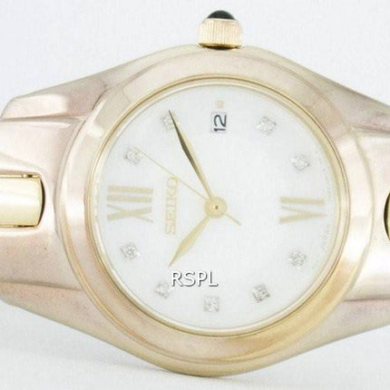 Montre Seiko Quartz diamant Accent SXDB58 SXDB58P1 SXDB58P féminin