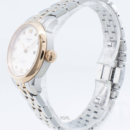 Tissot Le Locle T006.207.22.036.00 T0062072203600 Montre à diamants Accents Automatic pour femmes