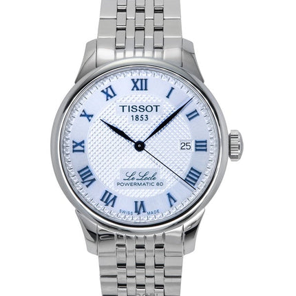 Montre Homme Tissot Le Locle Powermatic 80 20e Anniversaire Acier Inoxydable Cadran Argent Automatique T006.407.11.033.03