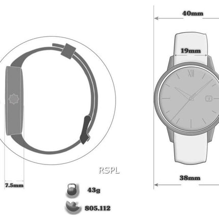 Montre Tissot T-Classic Dream T033.410.36.051.01 T0334103605101 masculin