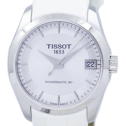 Montre Tissot T-Classic Couturier Lady Powermatic 80 T035.207.16.031.00 T0352071603100 féminin