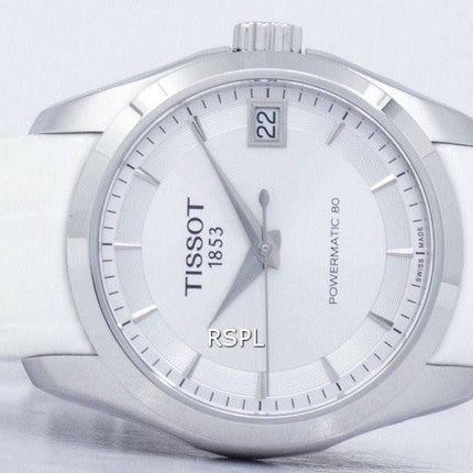Montre Tissot T-Classic Couturier Lady Powermatic 80 T035.207.16.031.00 T0352071603100 féminin