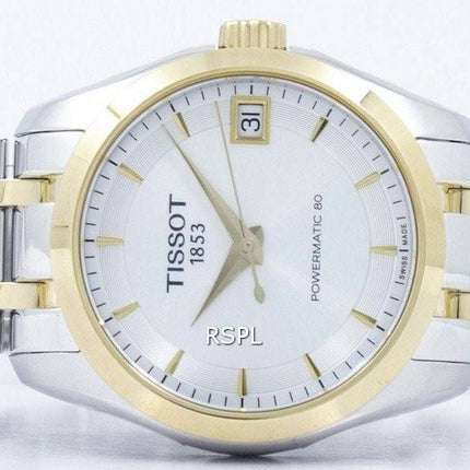 Montre Tissot T-Classic Couturier Lady Powermatic 80 T035.207.22.031.00 T0352072203100 féminin