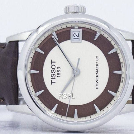 Montre Tissot T-Classic luxe Powermatic 80 Lady T086.207.16.261.00 T0862071626100 féminin
