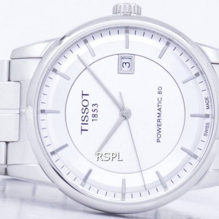Montre Tissot T-Classic luxe Powermatic 80 T086.407.11.031.00 automatique T0864071103100 masculin
