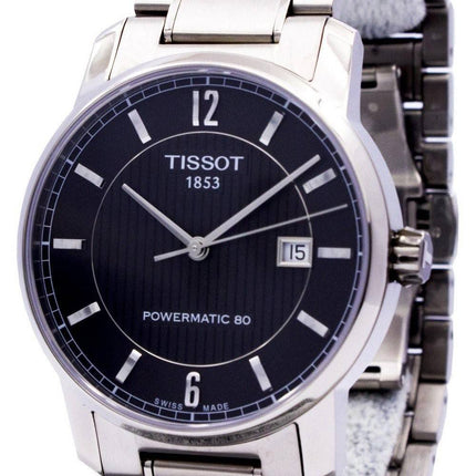 Montre Tissot T-Classic titane automatique T087.407.44.057.00 T0874074405700 masculin