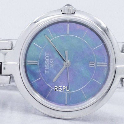 Montre Tissot T-Lady Quartz Flamingo T094.210.11.121.00 T0942101112100 féminin