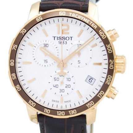 Tissot Quickster chronographe tachymètre T095.417.36.037.00 T0954173603700 montre homme