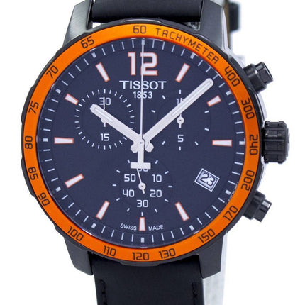 Tissot Quickster chronographe tachymètre Quartz T095.417.36.057.01 T0954173605701 montre homme
