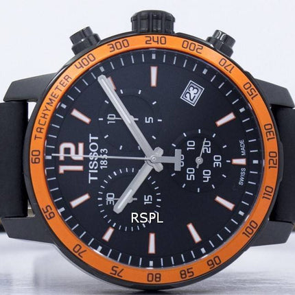 Tissot Quickster chronographe tachymètre Quartz T095.417.36.057.01 T0954173605701 montre homme