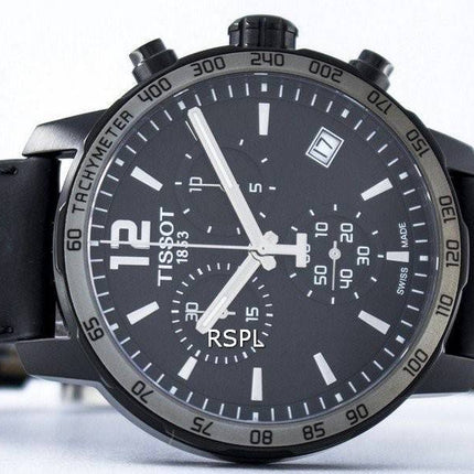 Montre Tissot T-Sport Quickster Quartz chronographe T095.417.36.057.02 T0954173605702 masculin