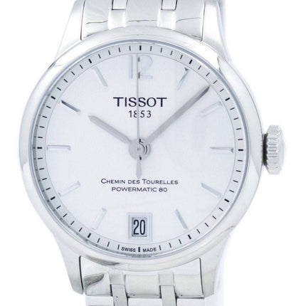 Montre Tissot T-Classic Chemin Des Tourelles Powermatic 80 Lady T099.207.11.037.00 T0992071103700 féminin