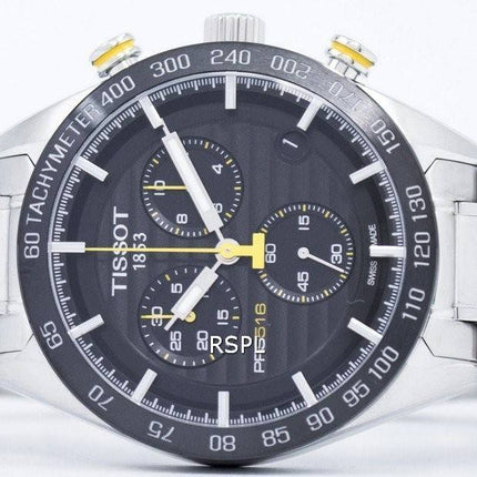 Montre Tissot PRS 516 Quartz chronographe T100.417.11.051.00 T1004171105100 masculin