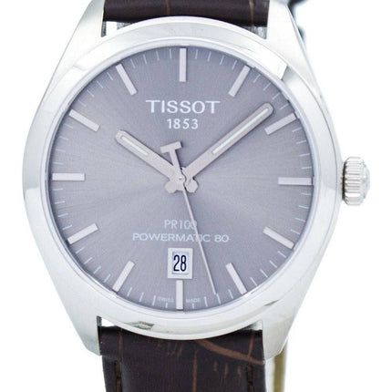 Montre Tissot T-Classic PR 100 Powermatic 80 T101.407.16.071.00 T1014071607100 masculin