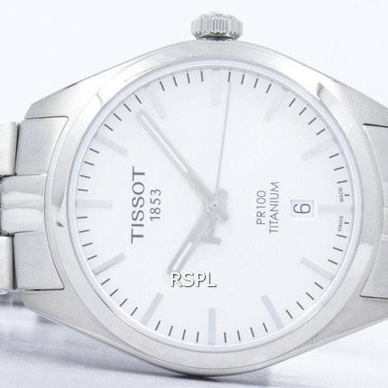 Montre Tissot T-Classic PR 100 titane Quartz T101.410.44.031.00 T1014104403100 masculin