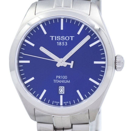 Montre Tissot T-Classic PR 100 titane Quartz T101.410.44.041.00 T1014104404100 masculin