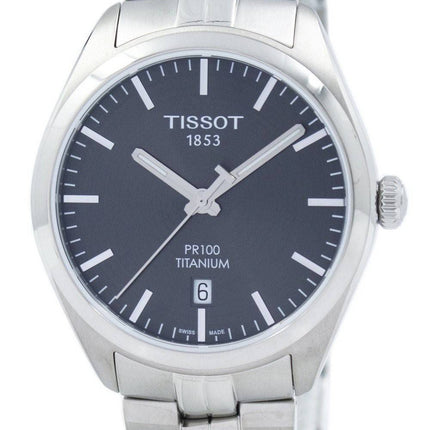 Montre pour hommes Tissot T-Classic PR 100 au titane T101.410.44.061.00 T1014104406100