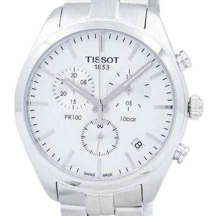 Montre Tissot PR 100 Quartz chronographe T101.417.11.031.00 T1014171103100 homme