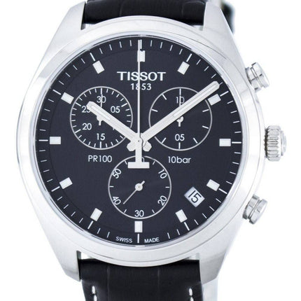Montre Tissot T-Classic PR100 Quartz chronographe T101.417.16.051.00 T1014171605100 masculin