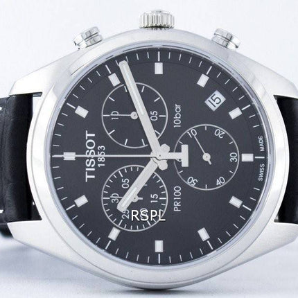 Montre Tissot T-Classic PR100 Quartz chronographe T101.417.16.051.00 T1014171605100 masculin