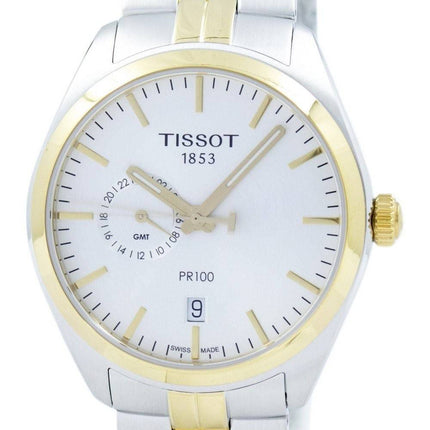 Tissot T-Classique PR 100 Dual Time Quartz T101.452.22.031.00 T1014522203100 Montre Homme