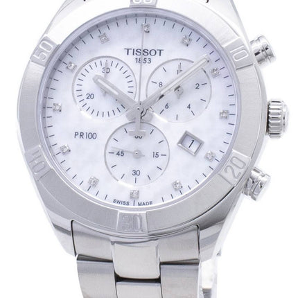 Tissot T-Classique PR 100 Sport Chic T101.917.11.116.00 T1019171111600 Montre Pour Femme Chronographe