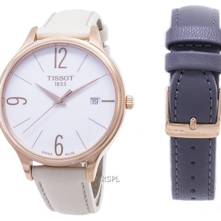 Tissot T-Lady Bella ora Round T 103.210.36.017.00 T1032103601700 quartz montre femme