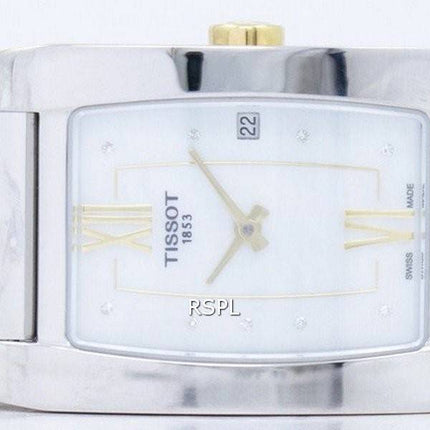 Montre Tissot Generosi-T Quartz diamant Accent T105.309.22.116.00 T1053092211600 féminin