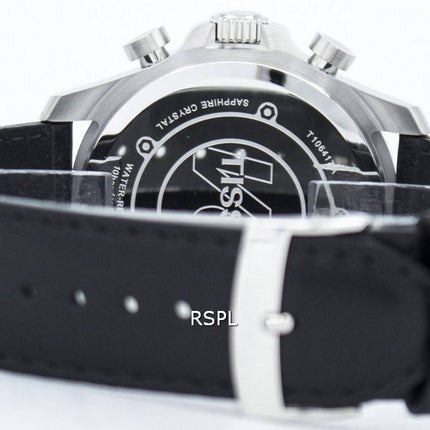 Montre Tissot V8 Quartz chronographe T106.417.16.032.00 T1064171603200 masculin