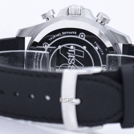 Montre Tissot T-Sport V8 Chronographe Quartz T106.417.16.057.00 T1064171605700 masculin