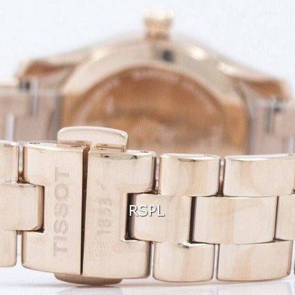 Tissot T-Lady T-vague montre Quartz diamant Accent T112.210.33.111.00 T1122103311100 féminin