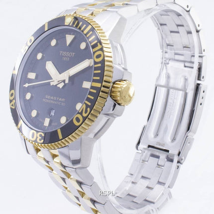 Tissot T-Sport Seastar 1000 T120.407.22.051.00 T1204072205100 Montre Homme Powermatic 80 300M