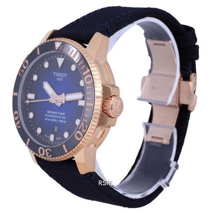 Montre pour homme Tissot T-Sport Seaster 1000 Powermatic 80 Diver',s Automatic T120.407.37.041.00 T1204073704100 300M