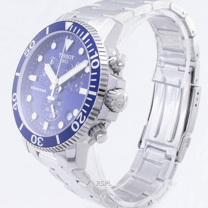 Tissot T-Sport Seastar 1000 Montre T120.417.11.041.00 T1204171104100 pour homme, chronographe 300M