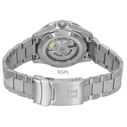 Montre de plongée automatique Tissot Seastar 1000 Powermatic 80 pour homme avec cadran gris T120.807.11.051.00 300M