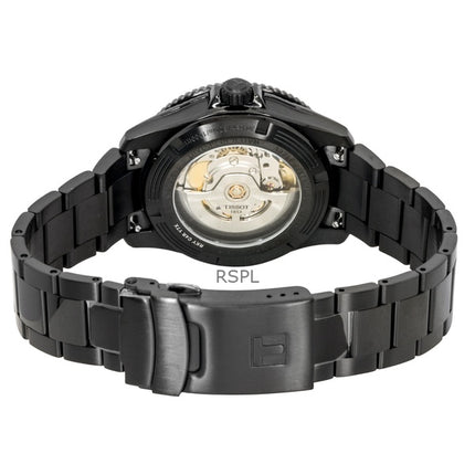 Montre de plongée automatique Tissot Seastar 1000 en acier inoxydable, cadran gris et noir, T120.807.33.051.00, 300 m, pour homme