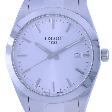 Montre Homme Tissot T-Classic Gentleman Cadran Argenté Quartz T127.410.11.031.00 T1274101103100 100M
