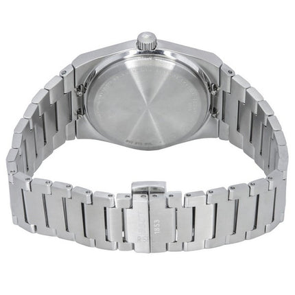 Montre unisexe Tissot T-Classic PRX en acier inoxydable avec cadran bleu clair et quartz T137.210.11.351.00 100M