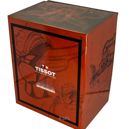 Montre homme Tissot PRX UFO Robot Goldorak en acier inoxydable, cadran bleu, automatique, T137.407.11.041.02, 100 m