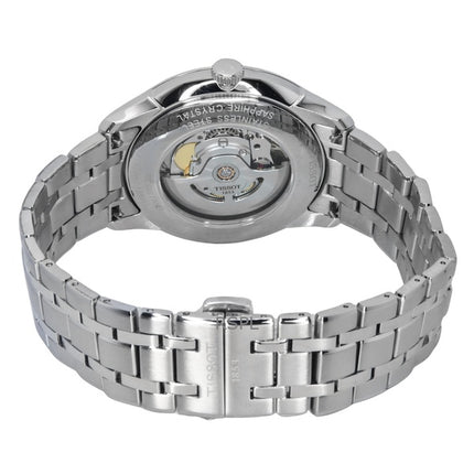 Montre homme Tissot Chemin des Tourelles Powermatic 80 en acier inoxydable, cadran bronze, automatique, T139.407.11.068.00