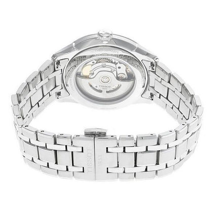 Montre unisexe Tissot T-Classic Chemin Des Tourelles Powermatic 80 cadran bleu automatique T139.807.11.048.00