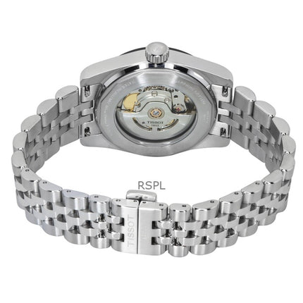 Montre homme Tissot PR516 Powermatic 80 en acier inoxydable, cadran noir, automatique, T149.407.11.051.00, 100 m