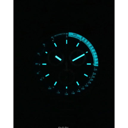 Montre homme Tissot PR516 chronographe en acier inoxydable, cadran bleu, quartz, T149.417.11.041.00, 100 m