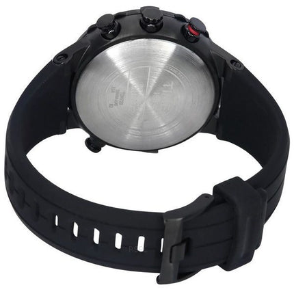 Montre pour homme Timex Expedition E-Tide Temperature Compass Cadran noir Quartz T2N720 100M