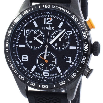 Montre Timex Indiglo Chronographe Quartz T2P043 masculin