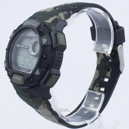 Timex Expedition choc Base alarme Indiglo Digital T49976 montre homme